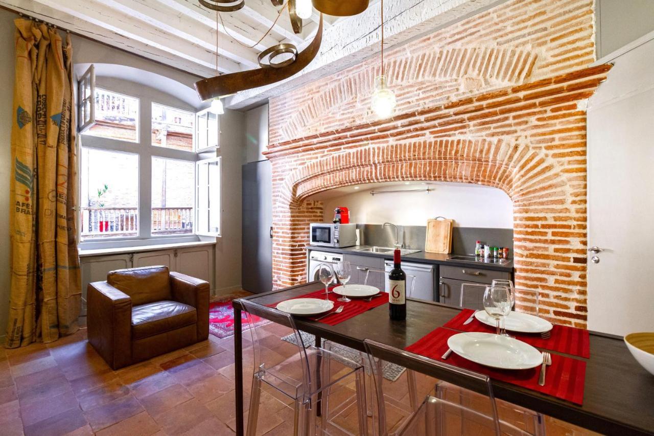 Appartamento Duplex Climatise Dans Un Monument Historique Tolosa Esterno foto